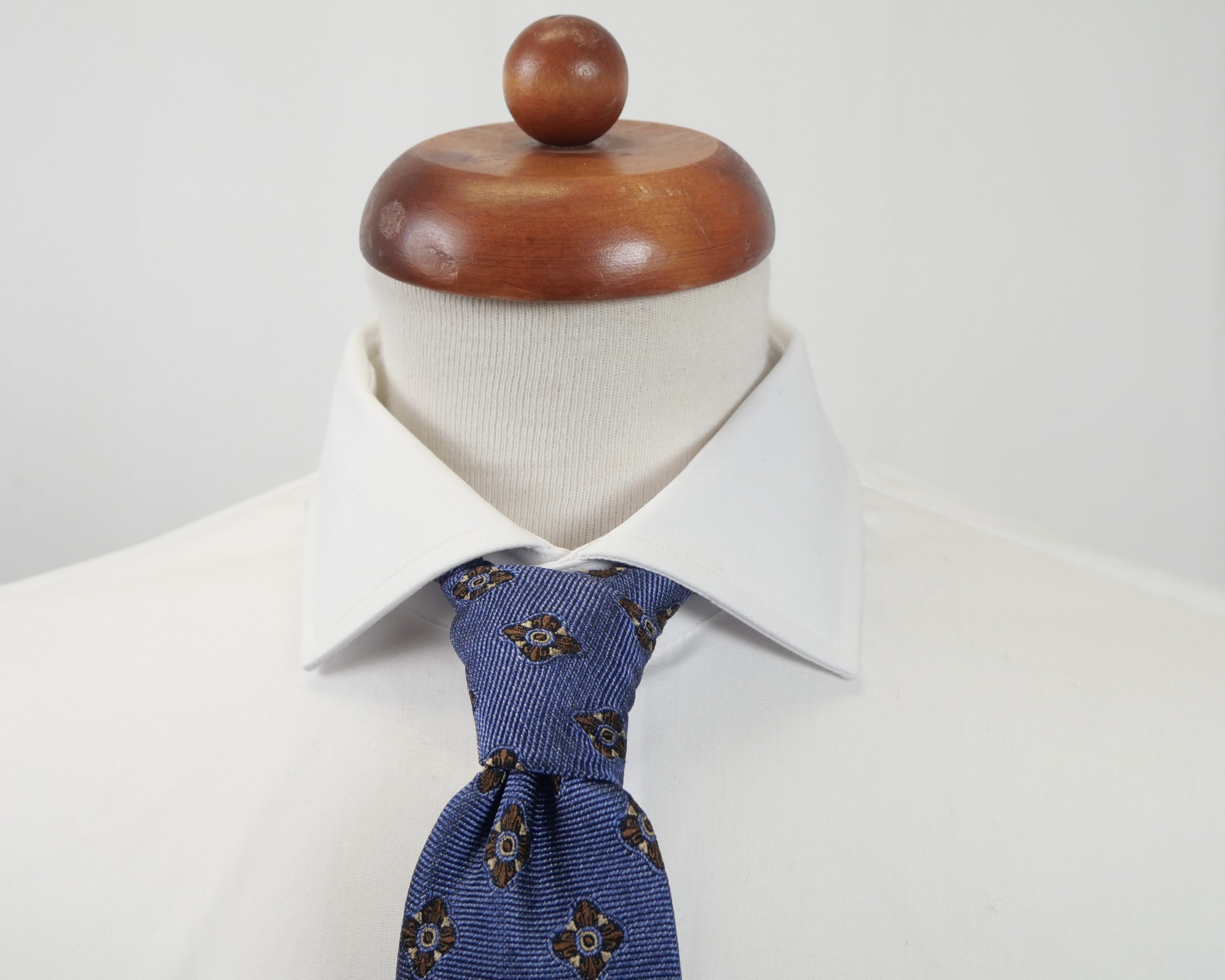 Krawatte, Seide / Baumwolle